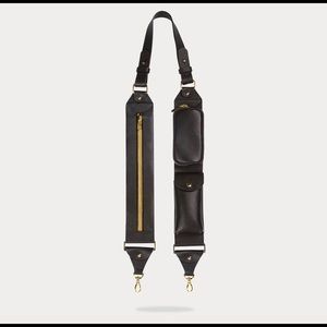 BILLIE
Crossbody Utility Strap-Only in Black/Gold